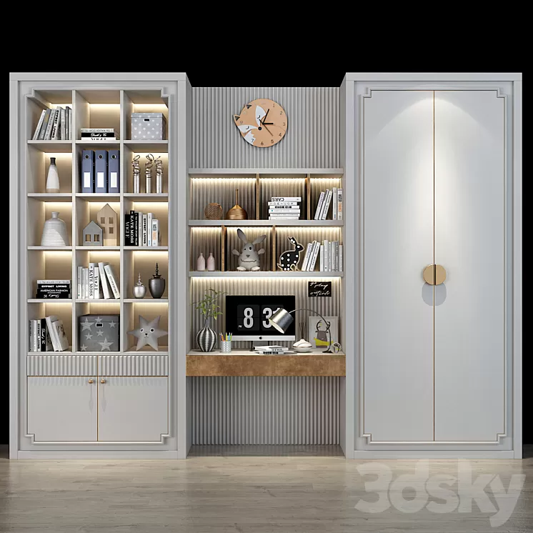 Furniture for a children 0252 3D Model