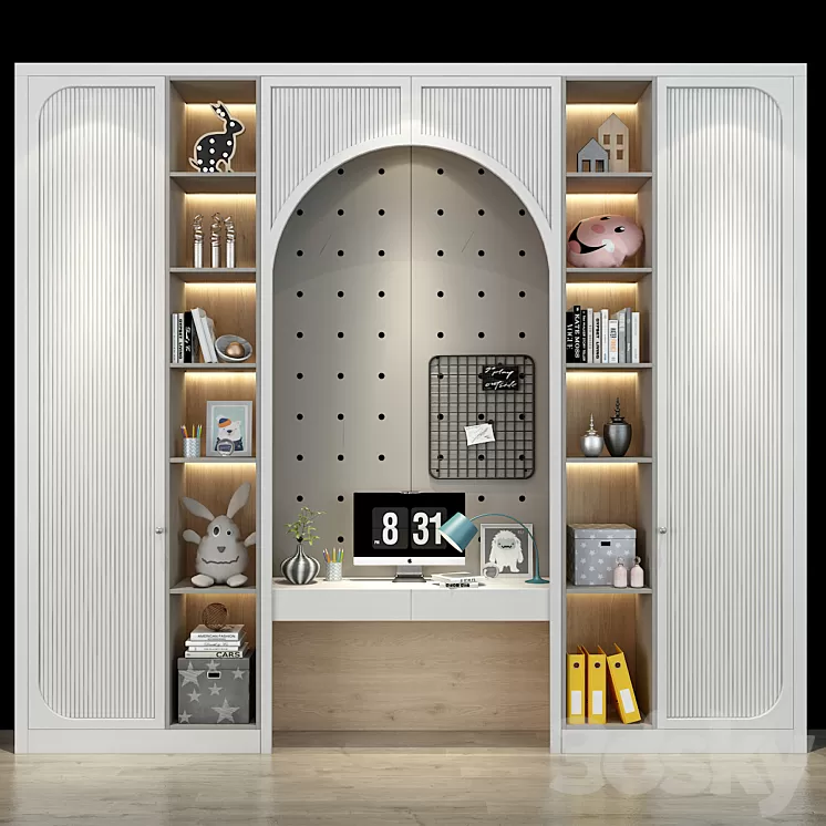 Furniture for a children 0316 3D Model