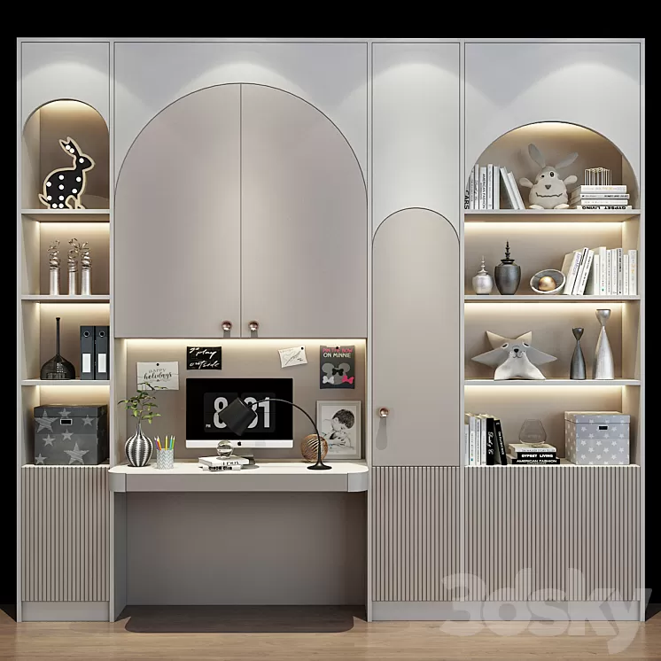 Furniture for a children 0323 3D Model