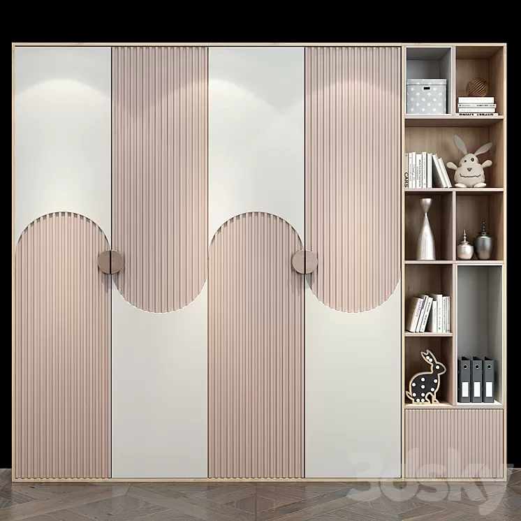 Furniture for a children 0368 3D Model