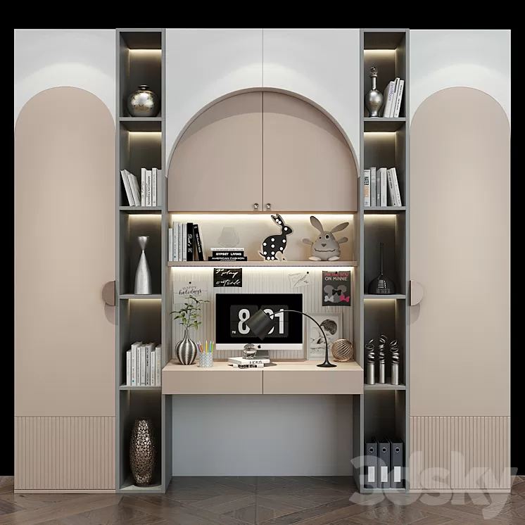 Furniture for a children 0369 3D Model