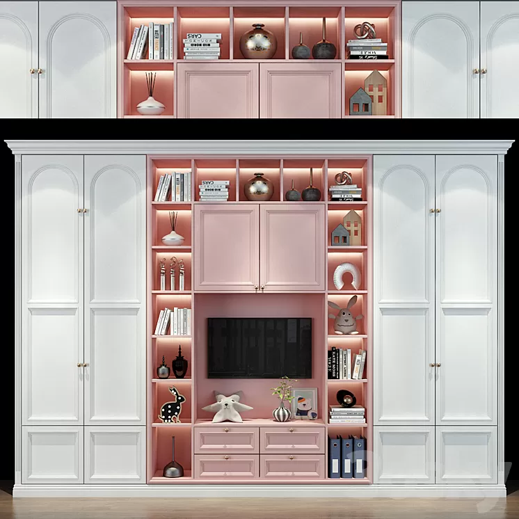 Furniture for a children 0383 3D Model