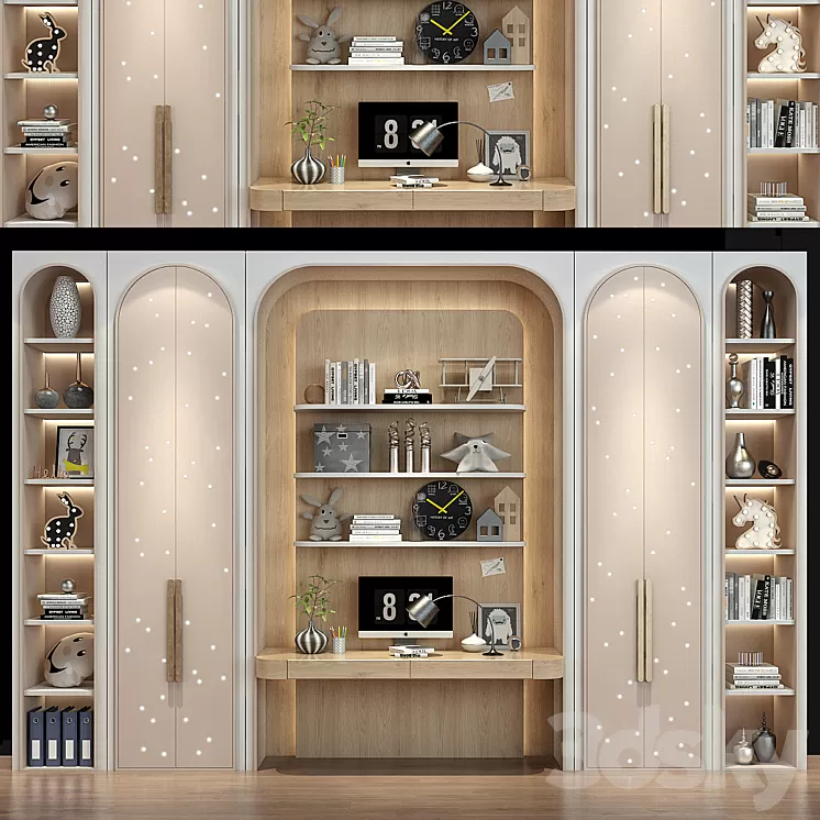 Furniture for a children 0399 3D Model