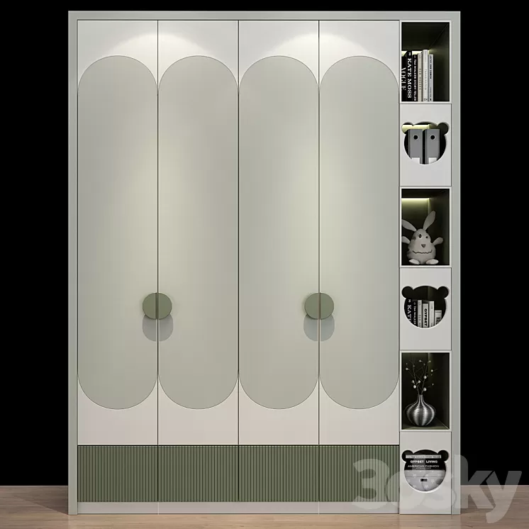 Furniture for a children 0425 3D Model Free