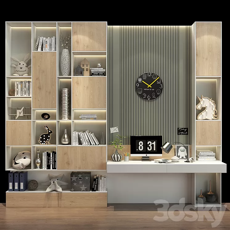 Furniture for a children 0427 3D Model Free