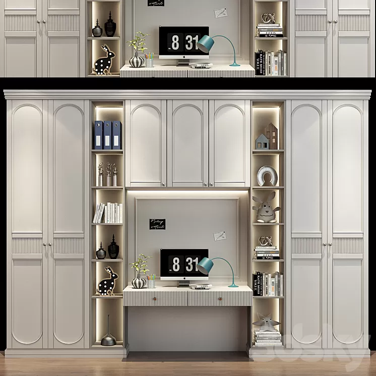 Furniture for a children 0449 3D Model Free