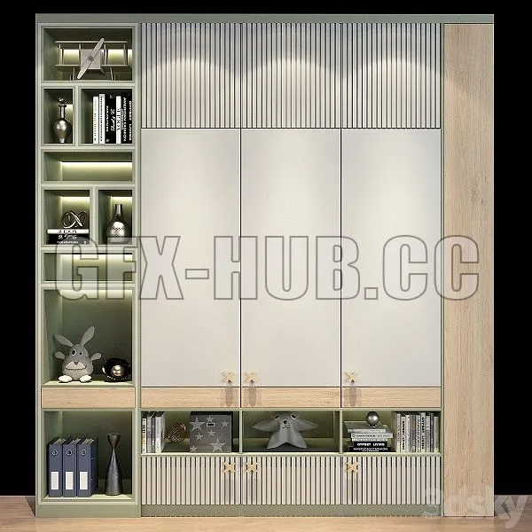 Furniture For A Children 0459 3D Model