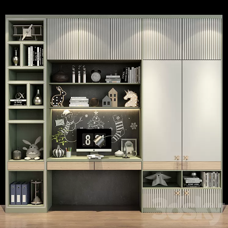 Furniture for a children 0490 3D Model