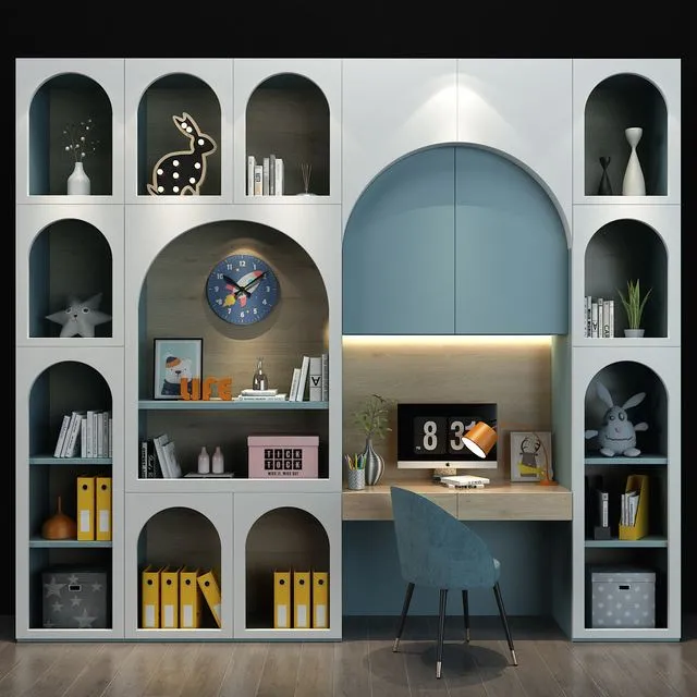 Furniture for a children 086 3D Model