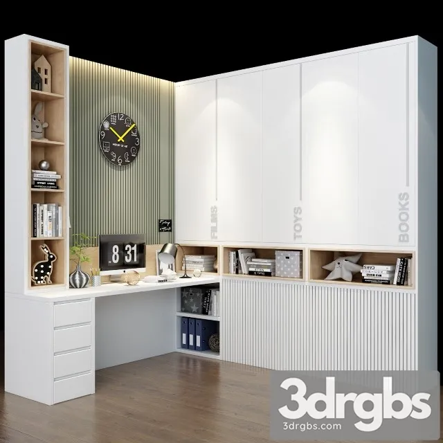 Furniture for a Children 3D Model Free