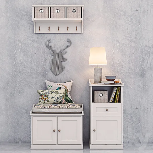 Furniture for anteroom 3DModel