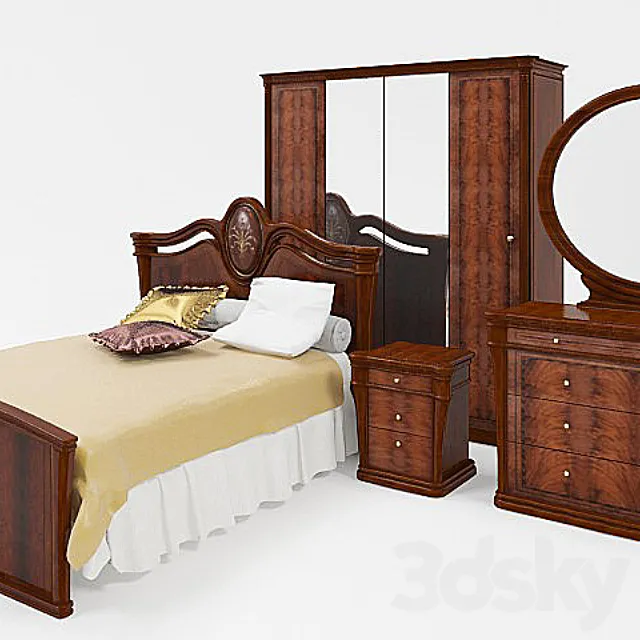 furniture for bedrooms 3DModel