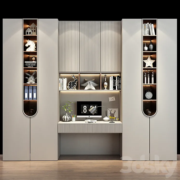 Furniture for children 0510 3D Model Free