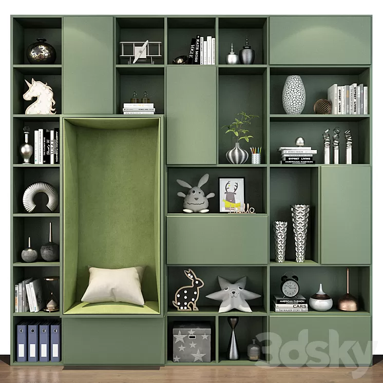 Furniture for children 0532 3D Model Free