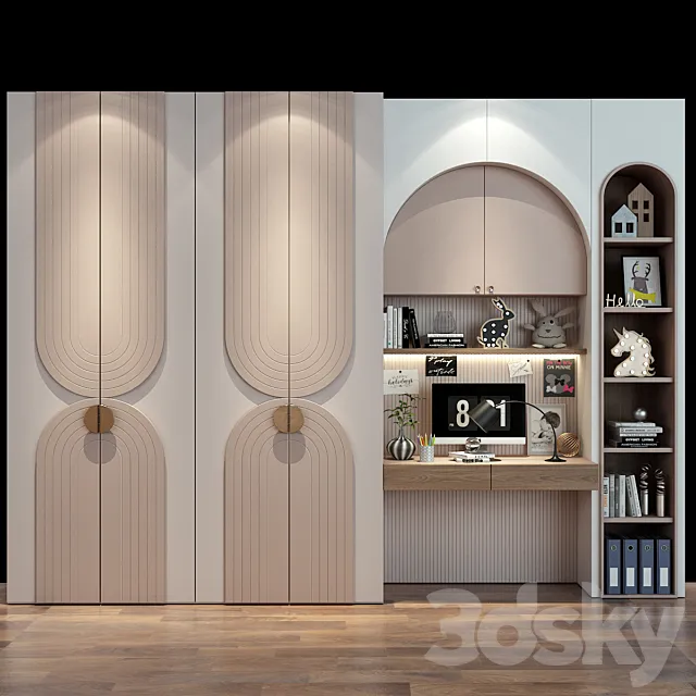 Furniture for children 0577 3D Model