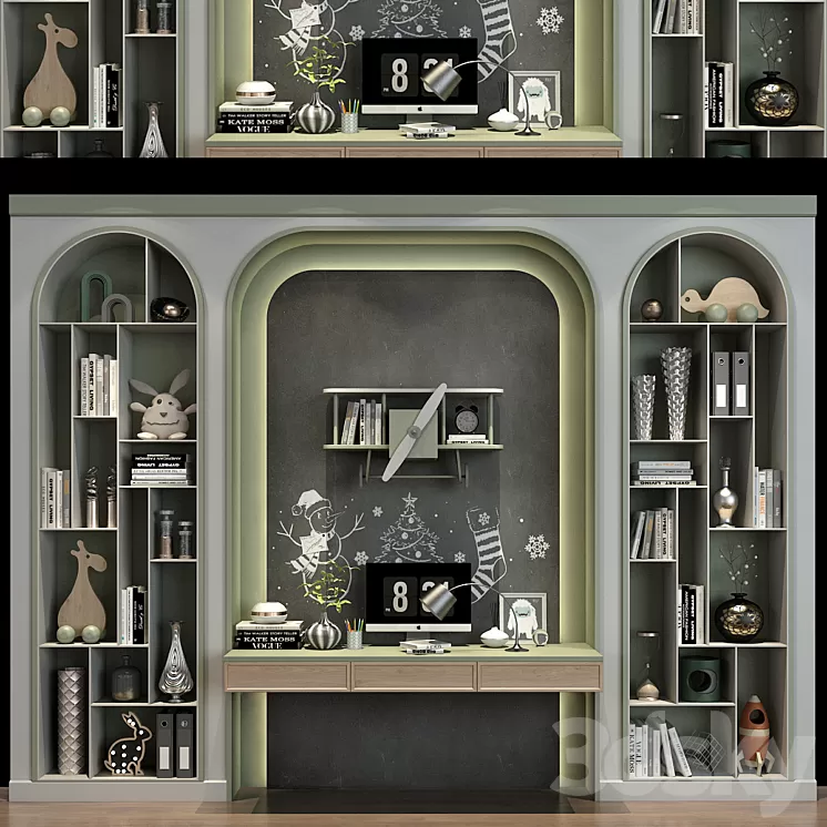 Furniture for children 0585 3D Model Free