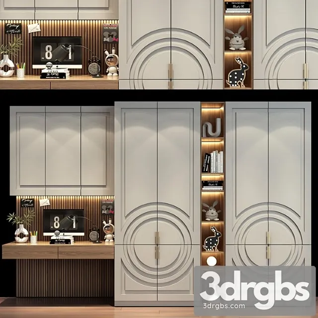 Furniture For Children 0621 3D Model Free