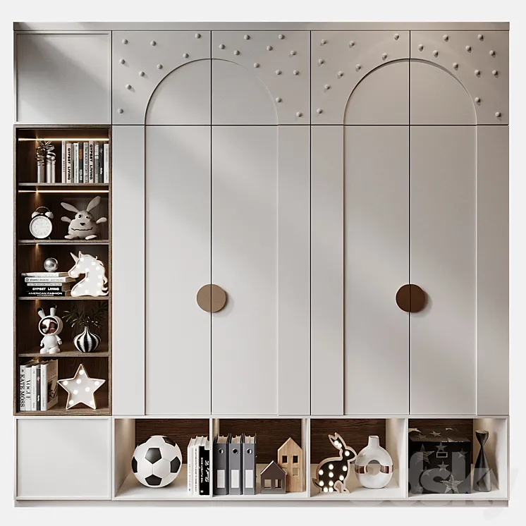 Furniture for children 0643 3D Model Free