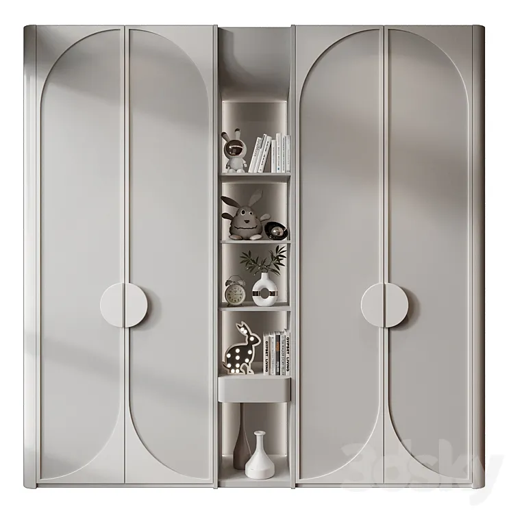 Furniture for children 0660 3D Model Free