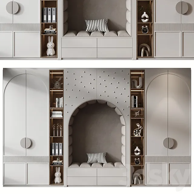 Furniture for children 0674 3D Model