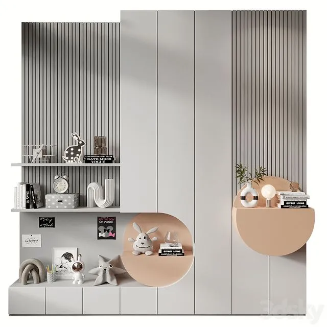 Furniture for children 0675 3D Model