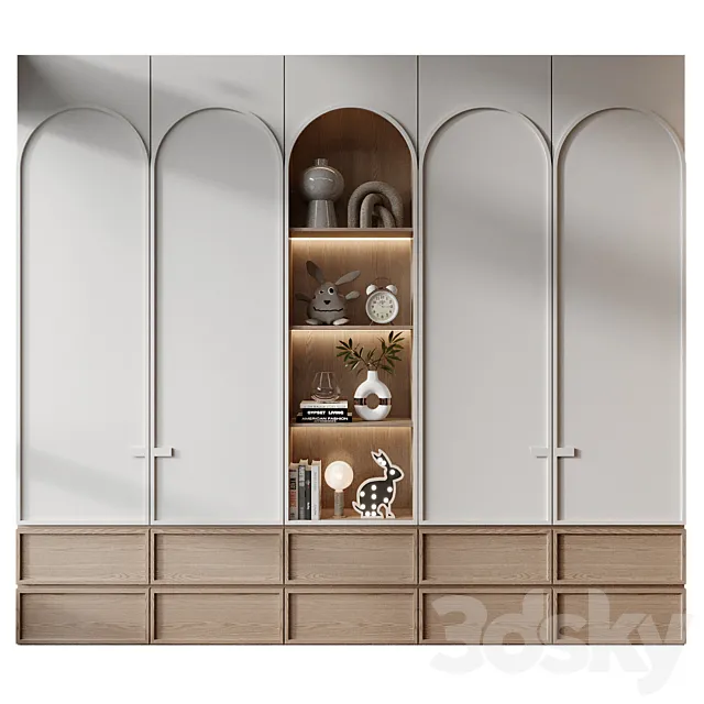 Furniture for children 0677 3D Model