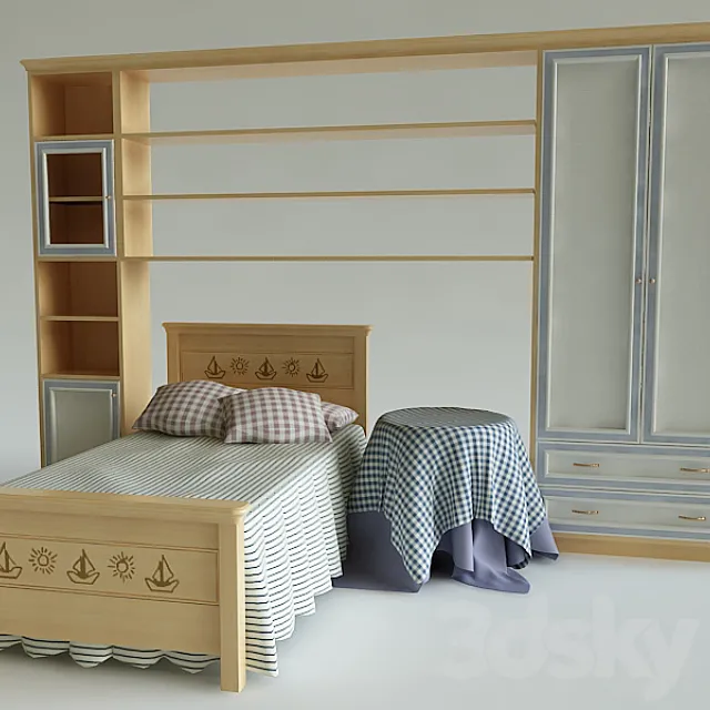 furniture for children 3DModel