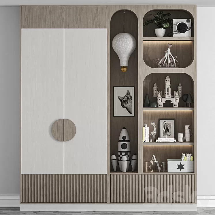 Furniture for children1 3D Model Free