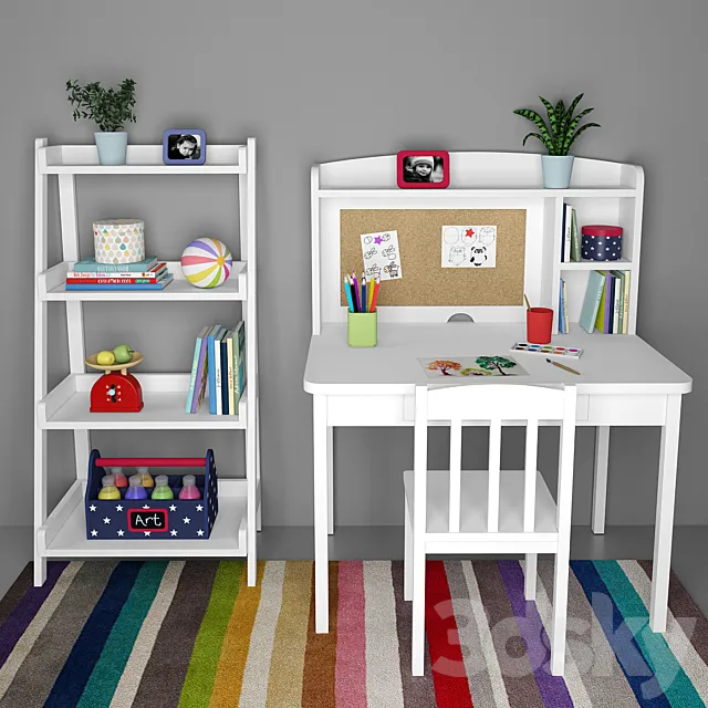 Furniture for children's room 3DModel