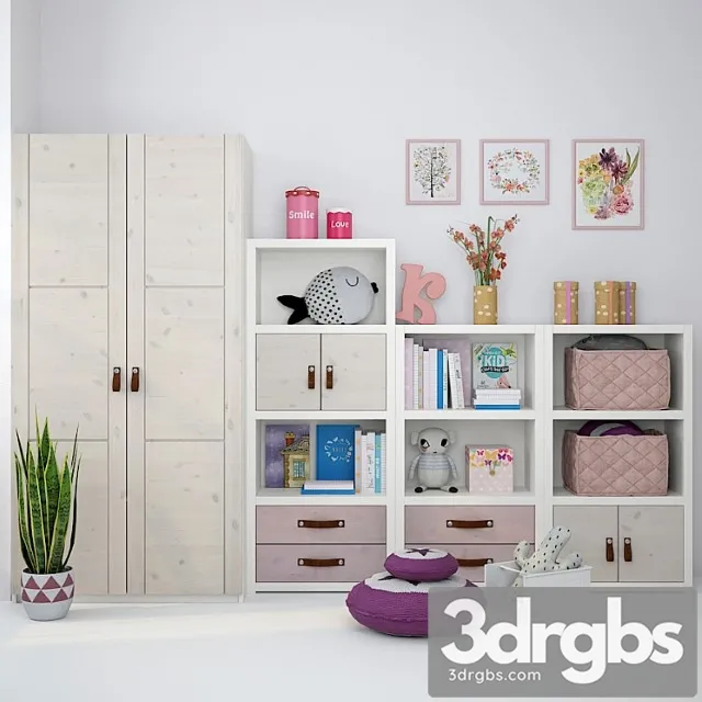 Furniture For Girls From Lifetime 3D Model Free