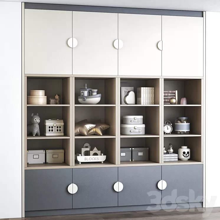 Furniture for nursery 3 3D Model