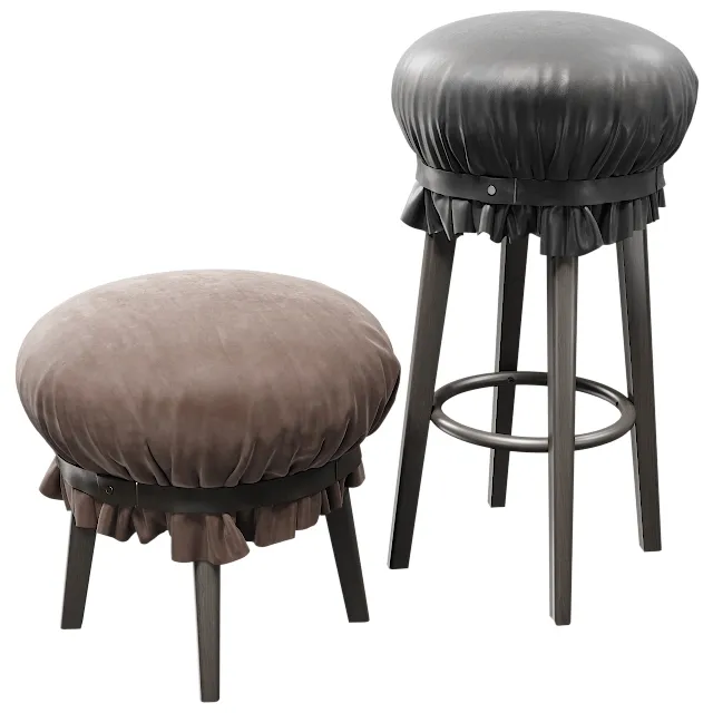 furniture - Frag Popit pouf 3D Model