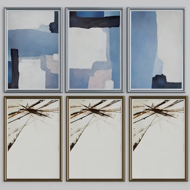 furniture - Frames № 003 3D Model