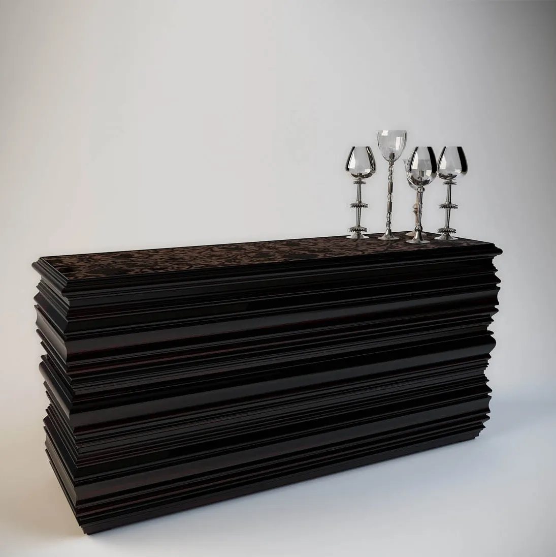 furniture - Fratelli Boffi  chest of drawer 3D Model