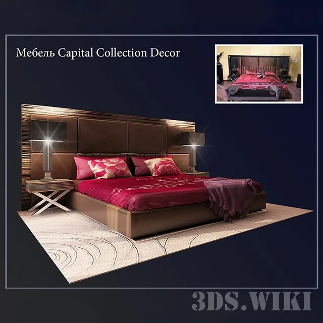 furniture - Furniture Capital Collection Decor 3D Model
