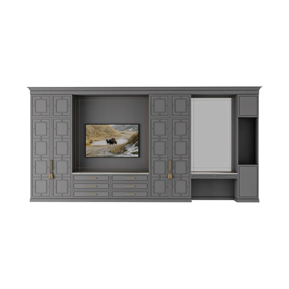 furniture - Furniture composition 47 3D Model