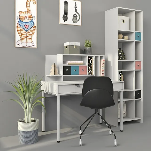 furniture - Furniture Set 277 3D Model