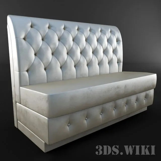 furniture - Gabinete capitonado 3D Model