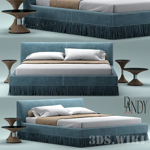 furniture - Gamma Marilyn bed 3D Model