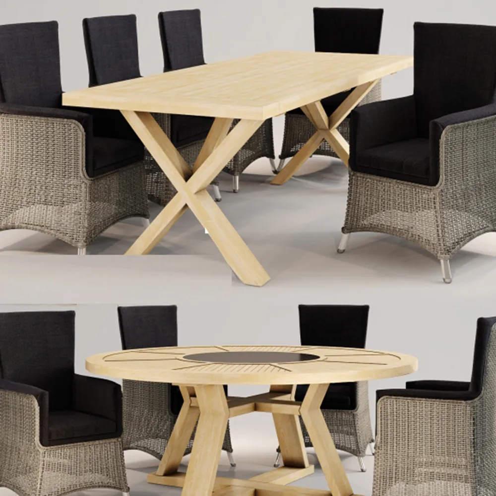 furniture - Garden furniture Brafab 3D Model