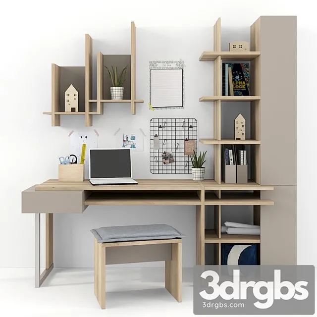 Furniture gautie collection graphic part 02 2 3D Model Free