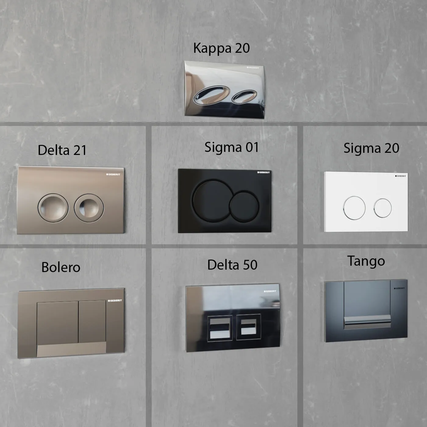 furniture - Geberit Flushing 3D Model