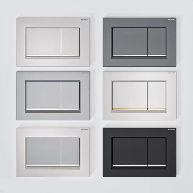 furniture - Geberit Sigma 30 3D Model