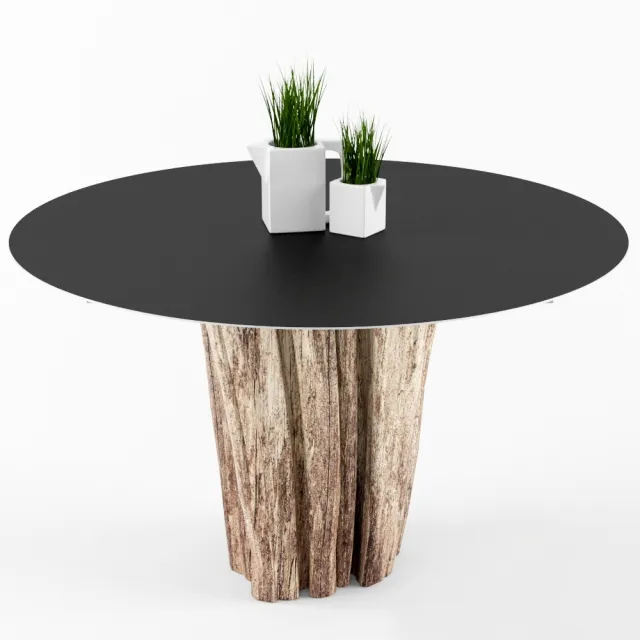 furniture - Gervasoni Brick table 36 3D Model