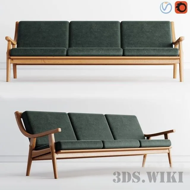 furniture - Getama sofa 3D Model