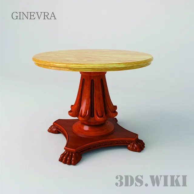 furniture - Ginevra table 3D Model