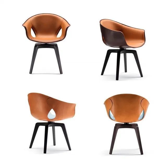 furniture - Ginger armchair Poltrona Frau 3D Model