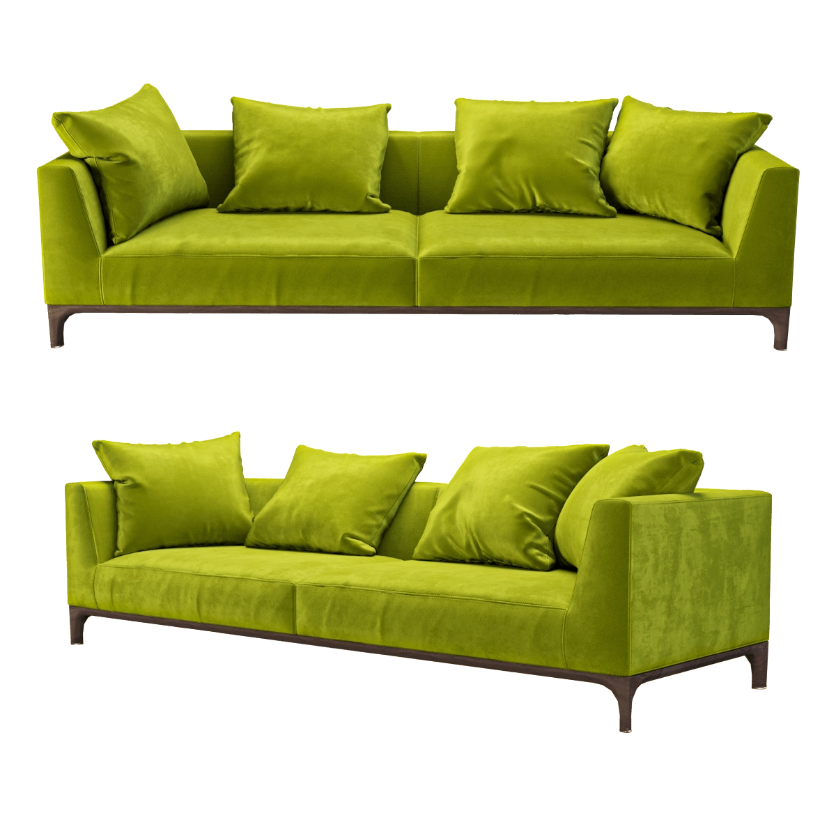 furniture - Gio Ceccotti Collezioni sofa 3D Model