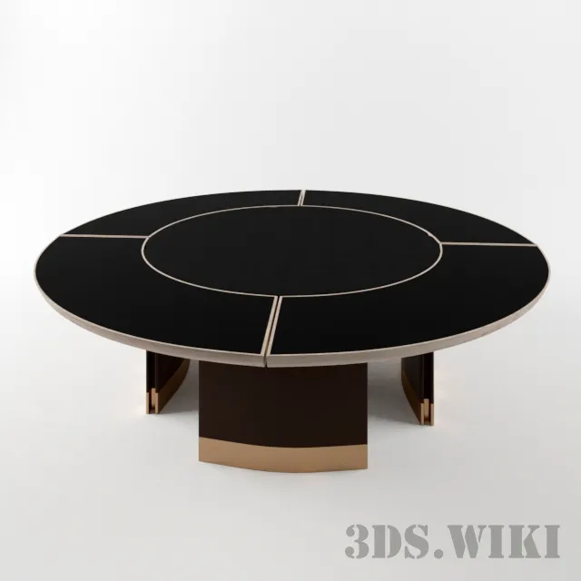 furniture - Giorgetti Gordon table 3D Model