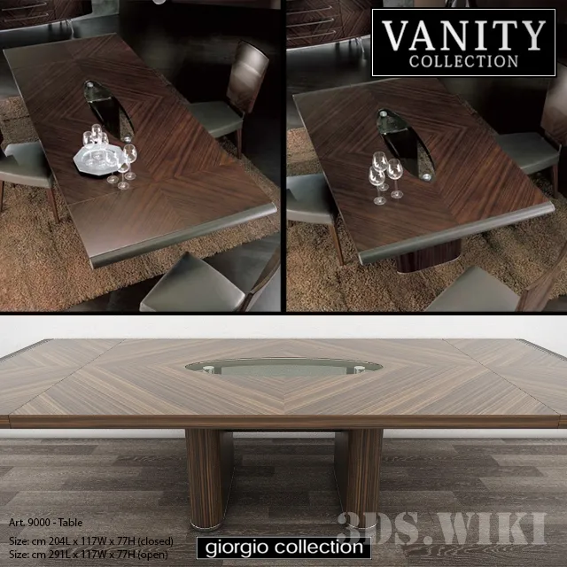 furniture - Giorgio Collection Vanity 9000 transforming table 3D Model